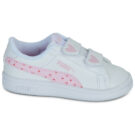 Puma Smash 3.0 Hearty V Inf Wei&szlig; Sneakers Bambina - 2
