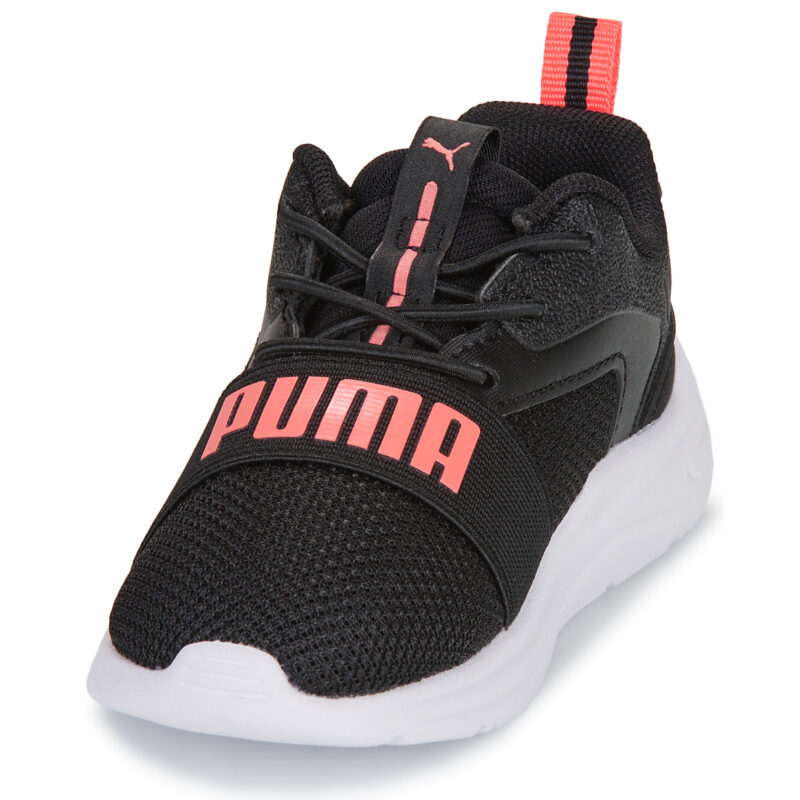 Puma Soft Wired 2 AC Inf Nero Scarpe da sport Bambina - 3