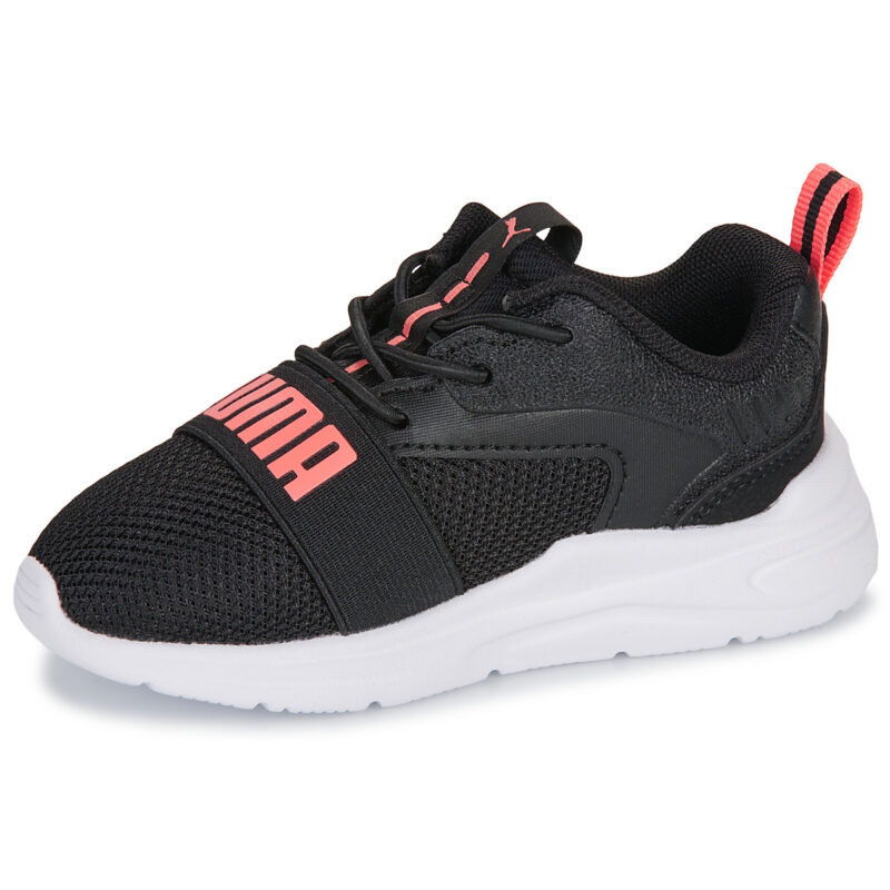 Puma Soft Wired 2 AC Inf Nero Scarpe da sport Bambina - 4