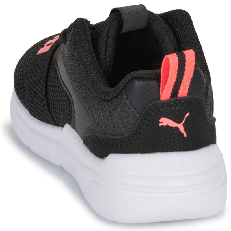 Puma Soft Wired 2 AC Inf Nero Scarpe da sport Bambina - 5