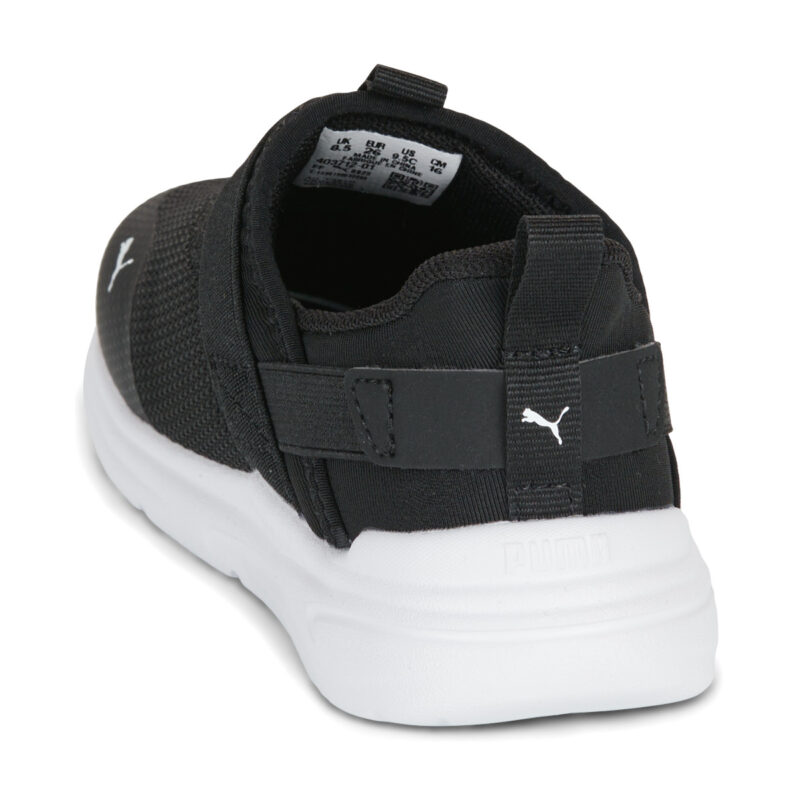 Puma Soft Wired 2 SLIPTECH Inf Nero - Sneakers Bambina - 5