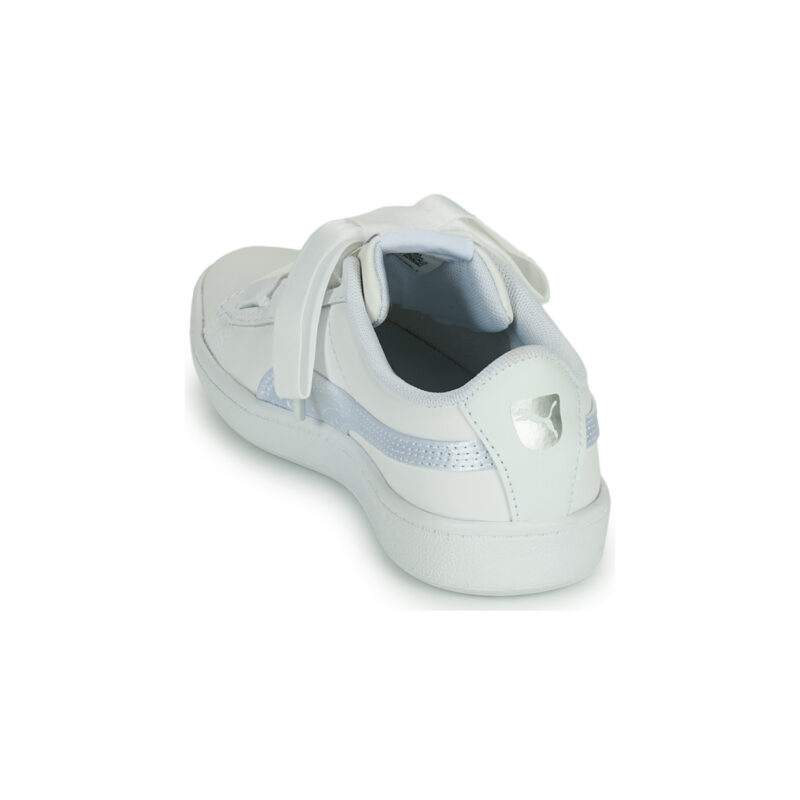 Puma VIKKY RIB PS BL Blanc Baskets Fille - 5