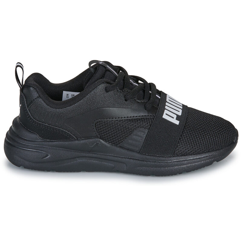 Puma Wired 2 PS Nero Sneakers Bambina - 2