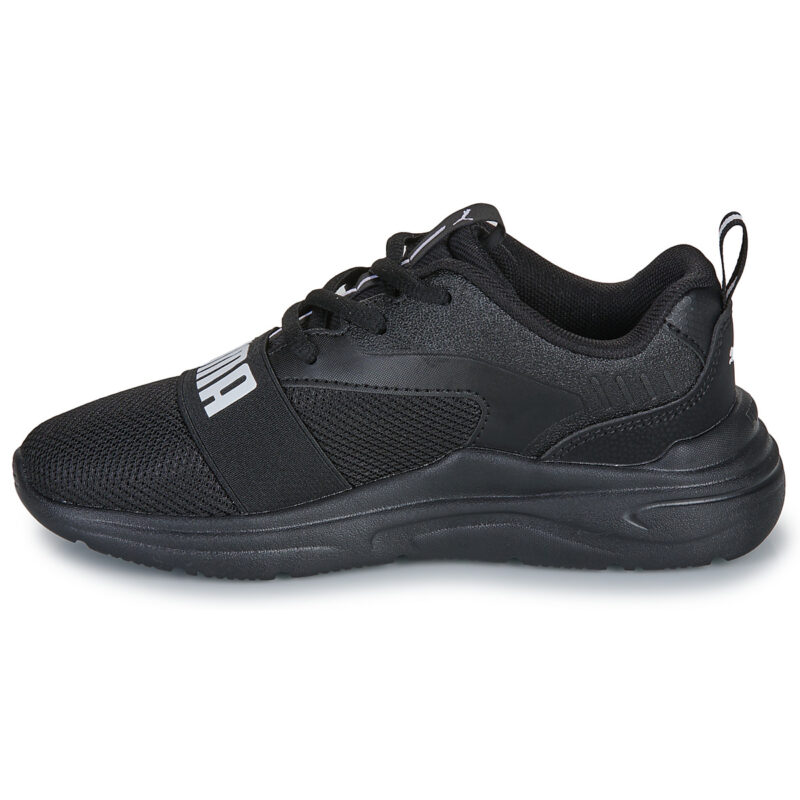 Puma Wired 2 PS Nero Sneakers Bambina - 4