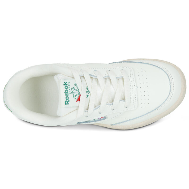 Reebok Classic CLUB C Bianco Sneakers Bambina - 6