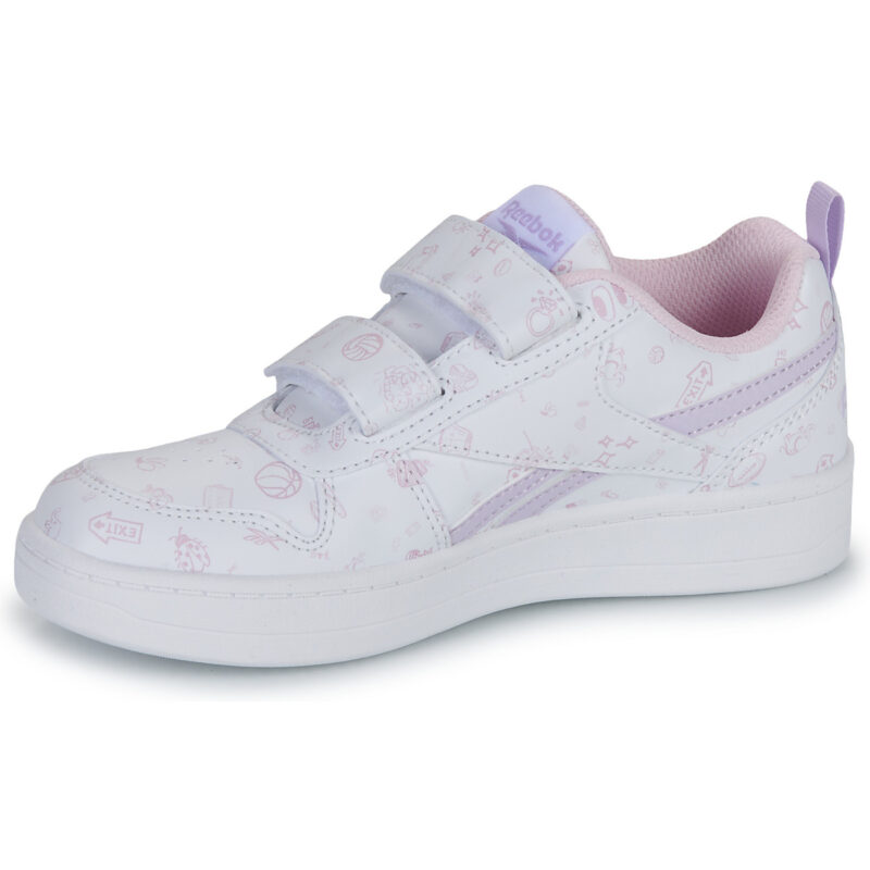 Reebok Classic ROYAL PRIME 2.0 TWO STRAP HOOP LOOP Bianco Sneakers Bambina - 4