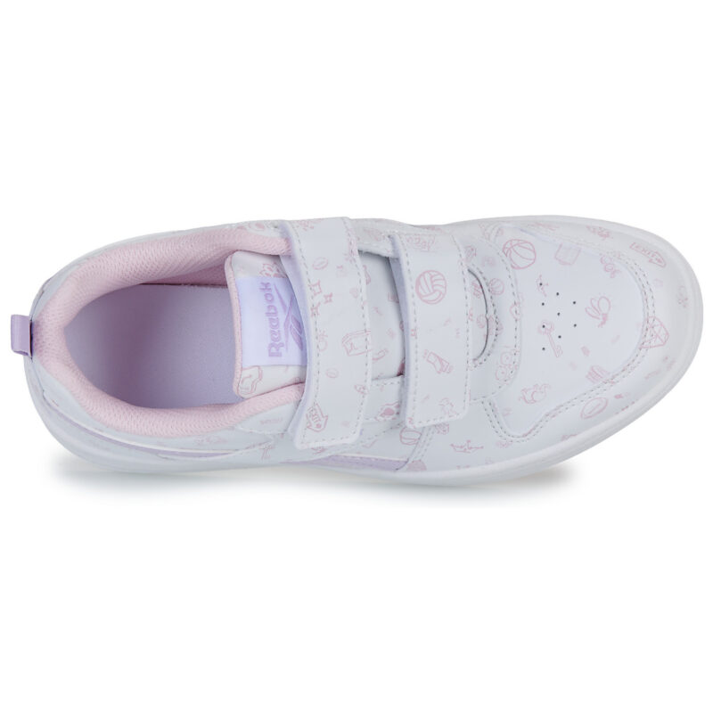 Reebok Classic ROYAL PRIME 2.0 TWO STRAP HOOP LOOP Bianco Sneakers Bambina - 6