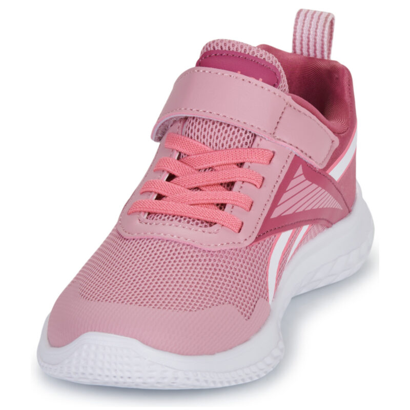 Reebok Sport RUSH RUNNER 5 ELASTIC LACE TOP STRAP Rose Chaussures de course Fille - 3