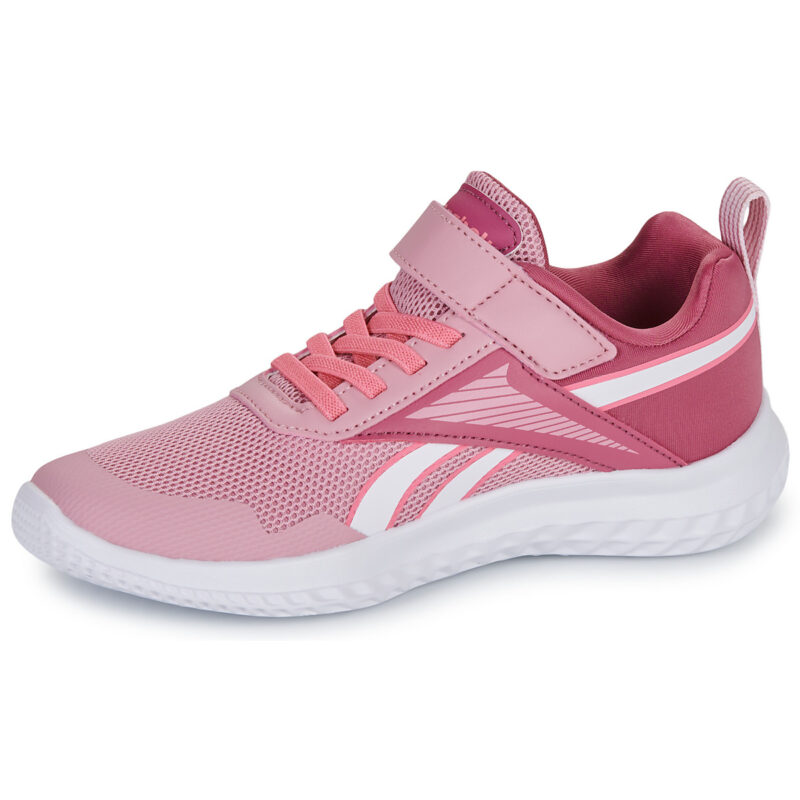 Reebok Sport RUSH RUNNER 5 ELASTIC LACE TOP STRAP Rose Chaussures de course Fille - 4