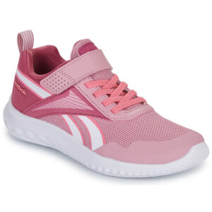 Scarpe bambini ragazza Reebok Sport  RUSH RUNNER 5 ELASTIC LACE   TOP STRAP  Rosa Reebok Sport 1200161879456