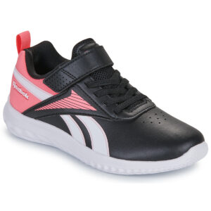 Scarpe bambini ragazza Reebok Sport  RUSH RUNNER SYN ELASTIC LACE   TOP STRAP  Nero Reebok Sport 1200161907777