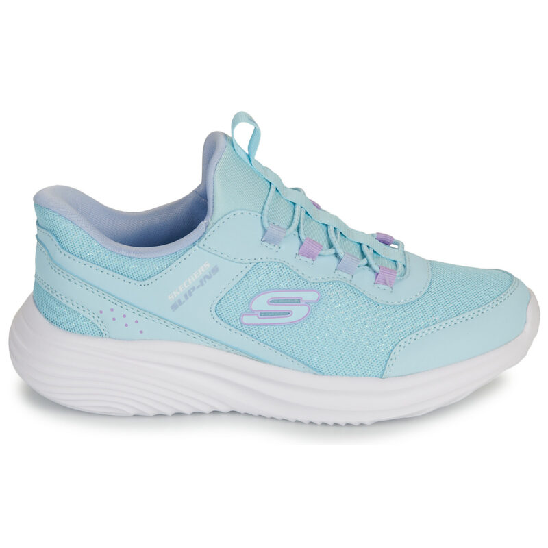 Skechers BOUNDER PRO SLIP-INS Blu Sneakers Bambina - 2