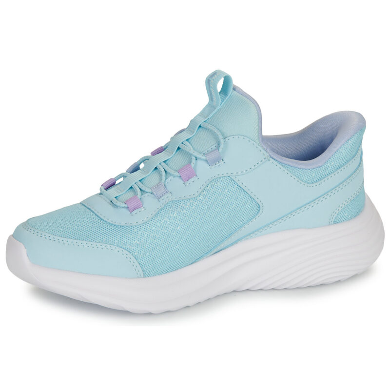 Skechers BOUNDER PRO SLIP-INS Blu Sneakers Bambina - 4