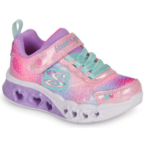 Scarpe bambini ragazza Skechers  FLUTTER HEART LIGHTS  Rosa Skechers 195969598696