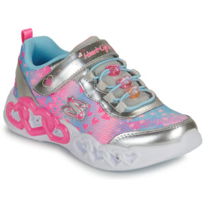 Scarpe bambini ragazza Skechers  INFINITE HEART LIGHTS  Multicolore Skechers 198739808827