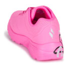 Skechers JGOLDCROWN: UNO LITE - METALLIC LOVE Rosa Sneakers Bambina - 5
