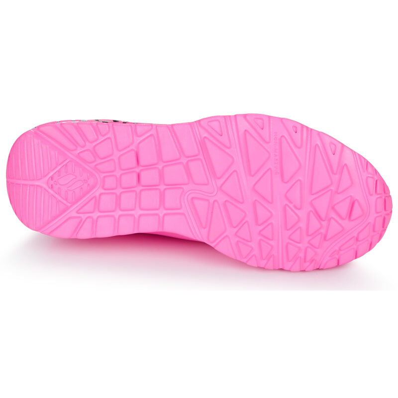 Skechers JGOLDCROWN: UNO LITE - METALLIC LOVE Rosa Sneakers Bambina - 7