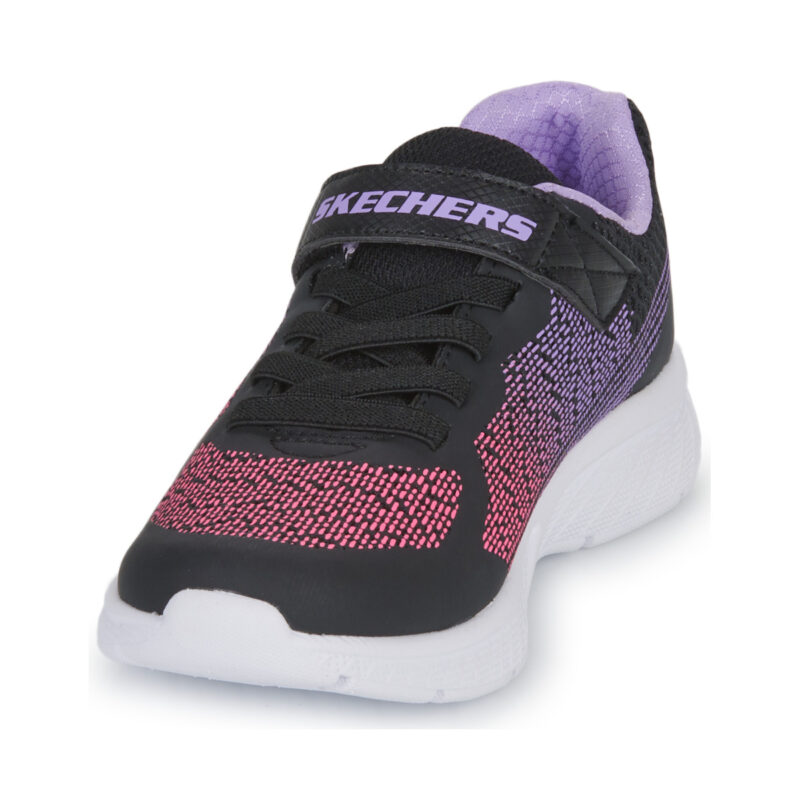 Zapatillas Skechers MICROSPEC MAX PLUS negras para niña - Talla 3