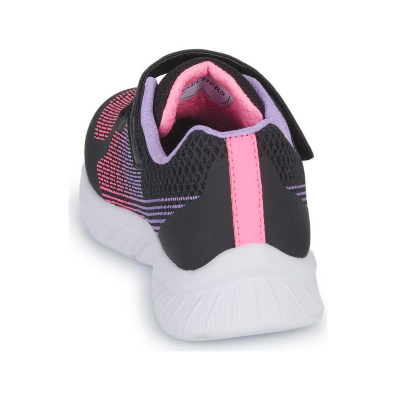 Zapatillas Skechers MICROSPEC MAX PLUS negras para niña - Talla 5