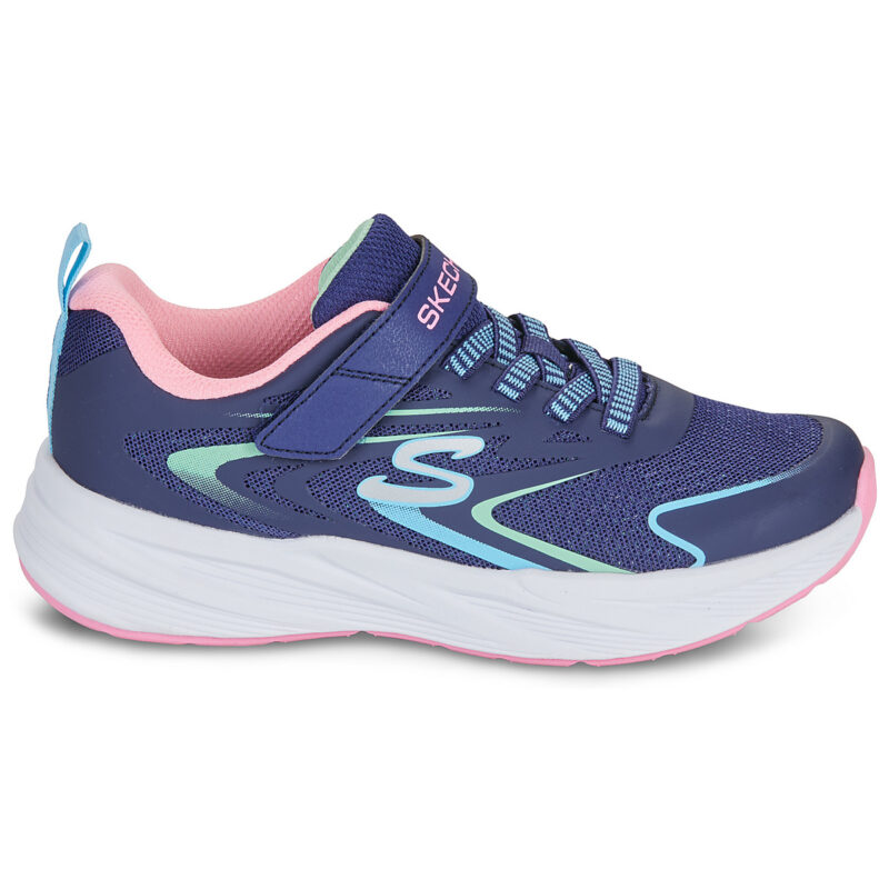 Baskets Skechers MICROSPEC TREAD bleues pour fille - Pointure 2