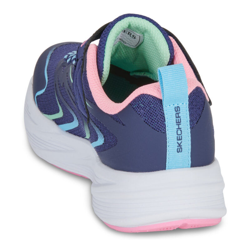 Baskets Skechers MICROSPEC TREAD bleues pour fille - Pointure 5