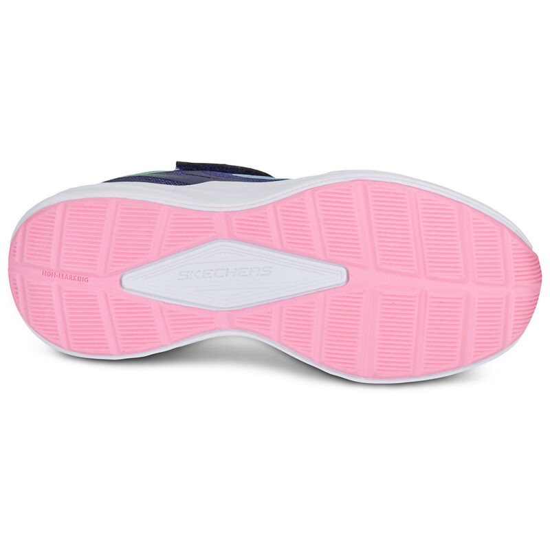 Baskets Skechers MICROSPEC TREAD bleues pour fille - Pointure 7