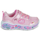 Baskets roses Skechers PLAY SCENE FUN SQUAD pour filles - Taille 2
