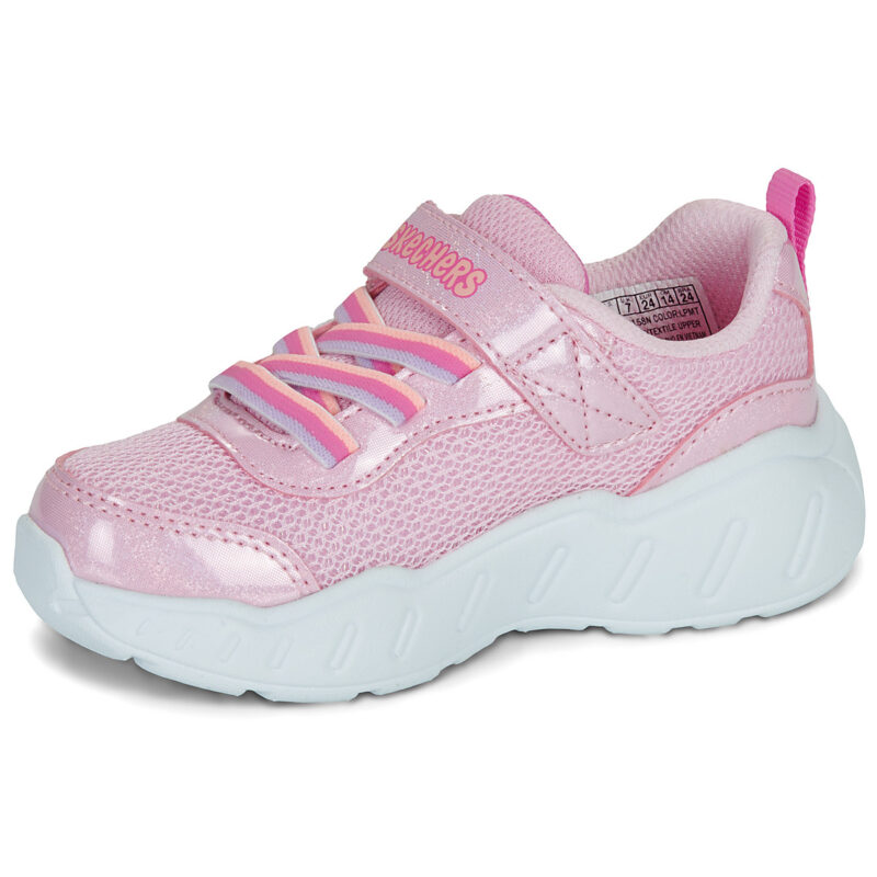Baskets roses Skechers PLAY SCENE FUN SQUAD pour filles - Taille 4