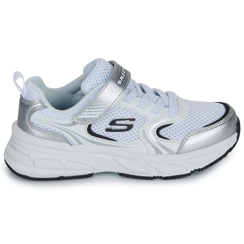 Baskets Skechers RETRO-GRAPH blanches pour filles - Taille 2