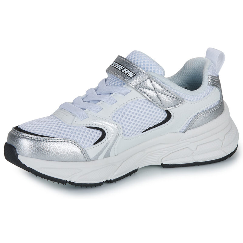 Baskets Skechers RETRO-GRAPH blanches pour filles - Taille 4