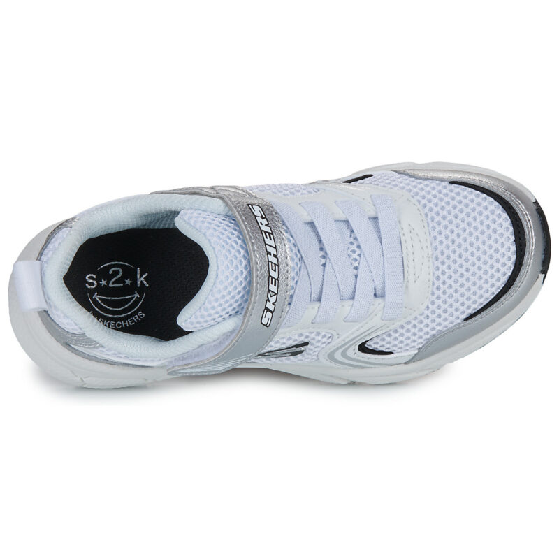 Baskets Skechers RETRO-GRAPH blanches pour filles - Taille 6