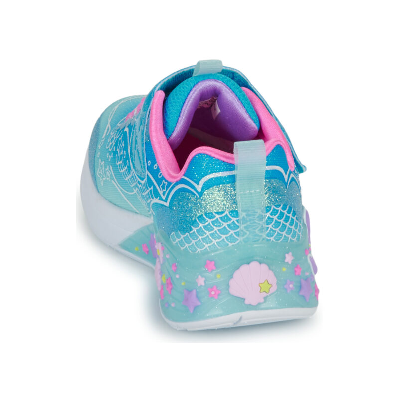 Skechers S-LIGHT : Baskets bleues MERMAID DREAMS pour filles - Taille 5