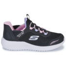 Skechers SLIP-INS: BOUNDER - SIMPLE CUTE Schwarz - Mädchen-Sneaker - Größe 2