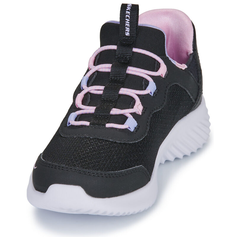Skechers SLIP-INS: BOUNDER - SIMPLE CUTE Schwarz - Mädchen-Sneaker - Größe 3