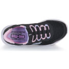 Skechers SLIP-INS: BOUNDER - SIMPLE CUTE Schwarz - Mädchen-Sneaker - Größe 6