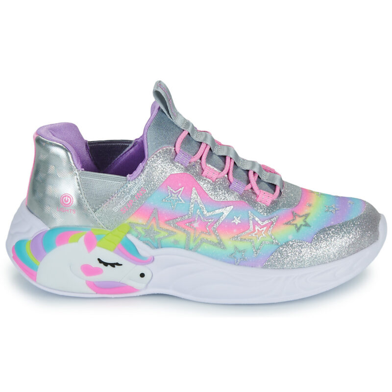 Skechers SLIP-INS: UNICORN DREAMS - STARRY LITE Multicolore - Sneakers Bambina - 2