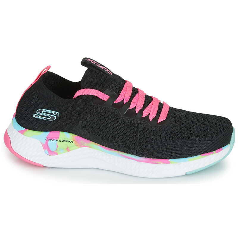 Baskets Skechers SOLAR FUSE noires pour filles - Taille 2