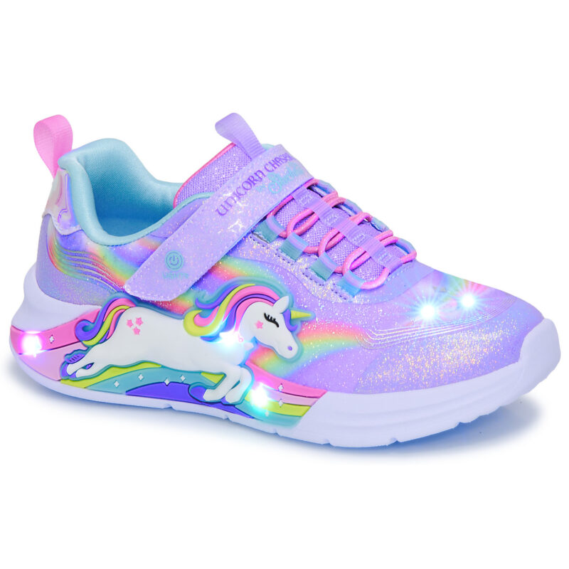 Skechers UNICORN CHASER Viola Sneakers Bambina - 6