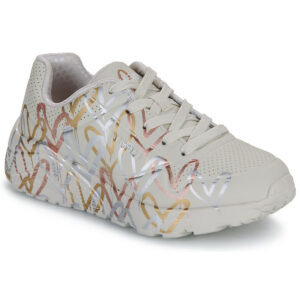 Scarpe bambini ragazza Skechers  UNO LITE  Bianco Skechers 197976471337