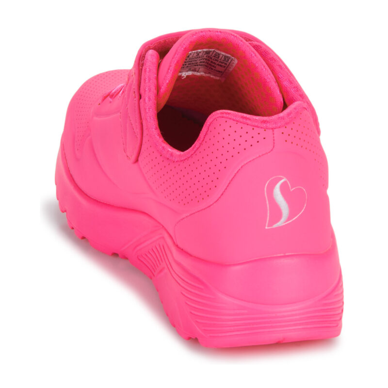Skechers UNO LITE - CLASSIC Rosa Sneakers Bambina - 5