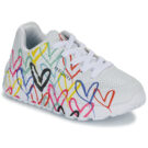 Skechers UNO LITE - GOLDCROWN SPREAD THE LOVE Bianco Sneakers Bambina - 1