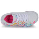 Skechers UNO LITE - GOLDCROWN SPREAD THE LOVE Baskets blanches pour fille - Taille 6