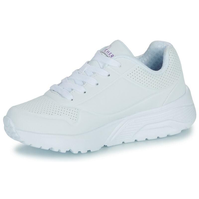 Skechers UNO LITE - GOLDCROWN SPREAD THE LOVE Weiß - Mädchen-Sneaker - Größe 4