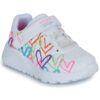 Scarpe bambini ragazza Skechers UNO LITE LOVE LEVITATE Bianco Skechers 197976569553