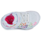 Skechers UNO LITE LOVE LEVITATE Bianco Sneakers Bambina - 6