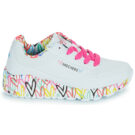Skechers UNO LITE - LOVELY LUV Bianco Sneakers Bambina - 2