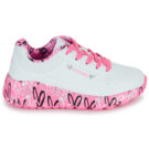 Skechers UNO LITE - LOVELY LUV Bianco Sneakers Bambina - 2