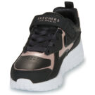 Baskets Skechers UNO LITE METALLIC BURST noires pour fille - Pointure 3