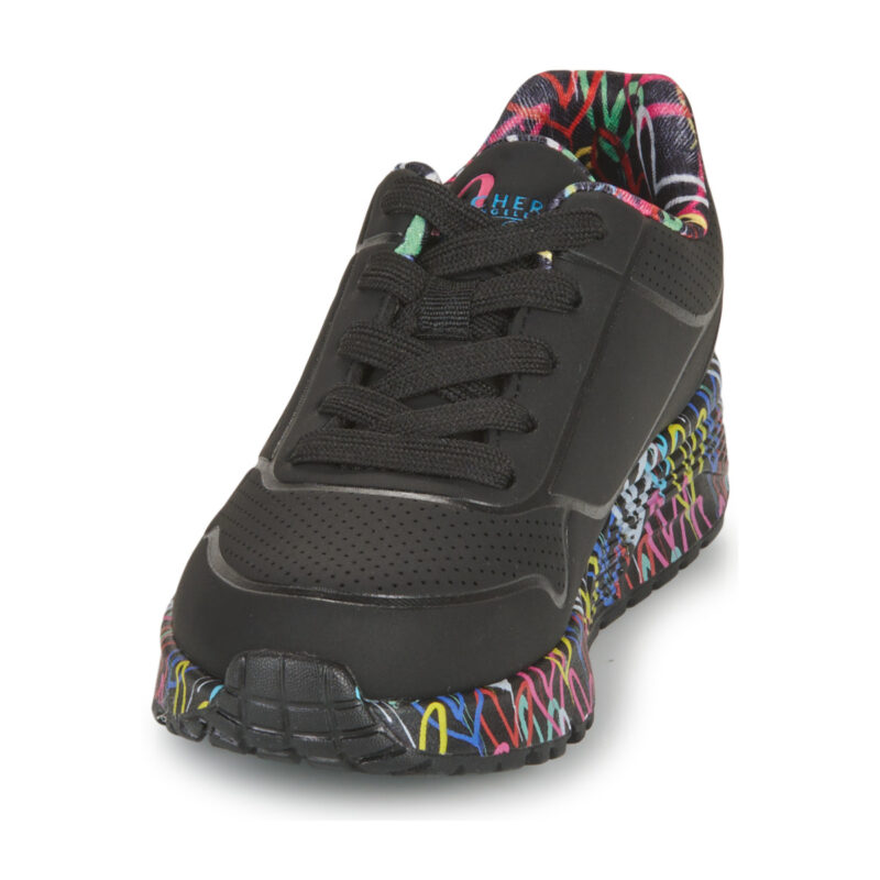 Skechers UNO LITE Nero Sneakers Bambina - 3