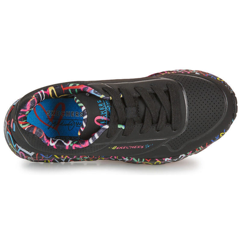 Skechers UNO LITE Nero Sneakers Bambina - 6